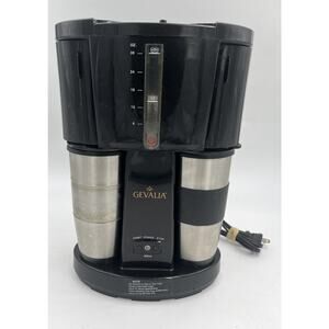 Gevalia Coffee Maker for Two Automatic Coffeemaker Black WS-02A, Pre Owned